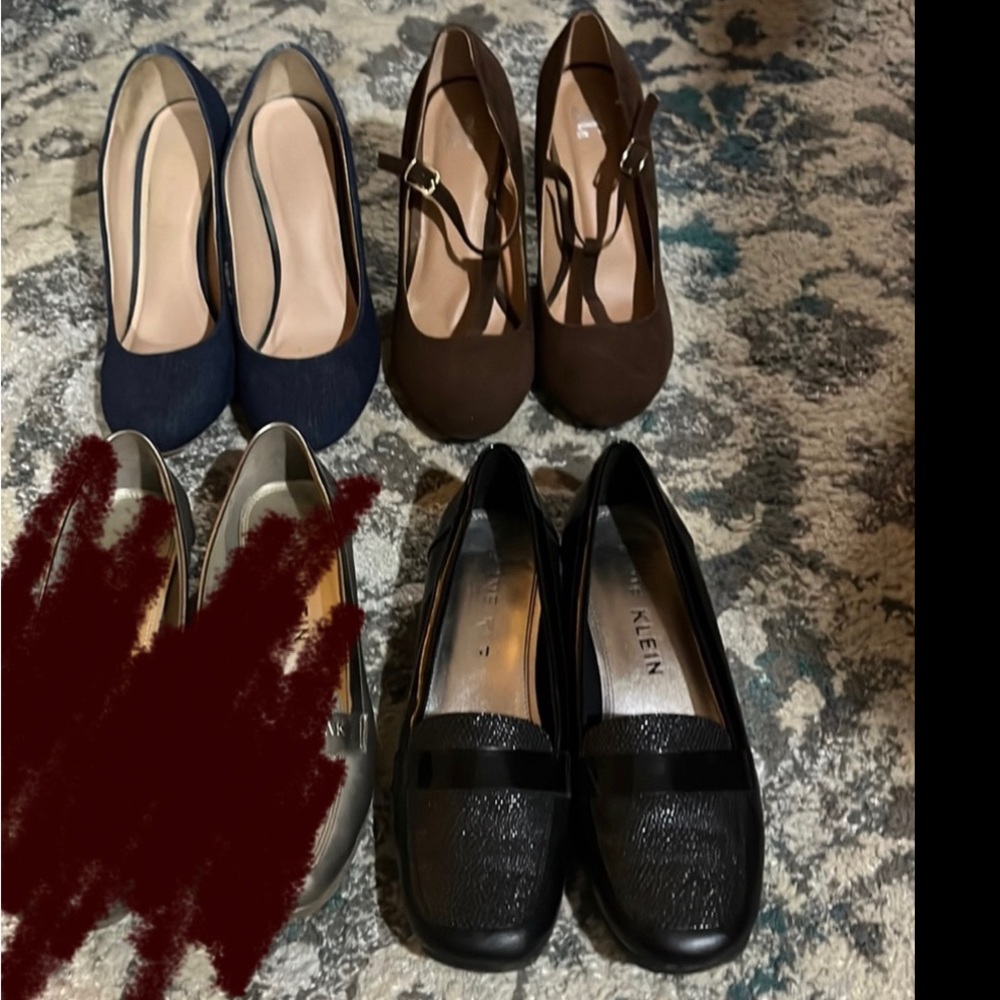 Multiple lightly used dress shoes Anne Klein Kelly & Katie JOURNEE COLLECTION